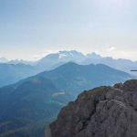 Blick vom Hexenstein auf die Dolomiten