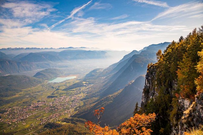 Herbst rund um den Kalterer See