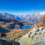 Bocchetta dell’Acqua Fredda, Cima Presanella, Herbst, Laghi di San Giuliano, Lago di Garzonè, Malga Garzonè