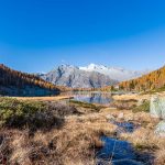 Cima Presanella, Herbst, Laghi di San Giuliano, Lago di Garzonè