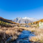 Cima Presanella, Herbst, Laghi di San Giuliano, Lago di Garzonè