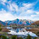 Cima Presanella, Herbst, Lago Germenega, Spiegelung