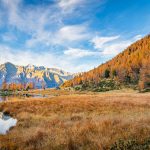 Cima Presanella, Herbst, Lago Germenega, Spiegelung