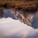 Herbst, Lago Germenega, Spiegelung