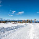 Schnee auf dem Jochgrimm – Blick zur Gurdin Alm