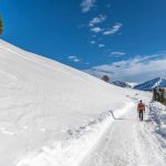 Schneewanderung auf das Weißhorn