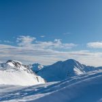 Blick zum Schwarzhorn vom Weißhorn aus gesehen