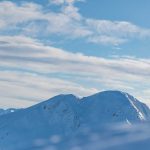 Blick zum Schwarzhorn vom Weißhorn aus gesehen