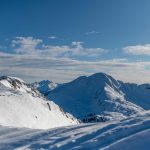 Blick zum Schwarzhorn vom Weißhorn aus gesehen