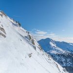 Blick zum Schwarzhorn vom Weißhorn aus gesehen