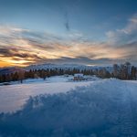 Schneeschuhwandern zur Gurdin Alm auf dem Jochgrimm