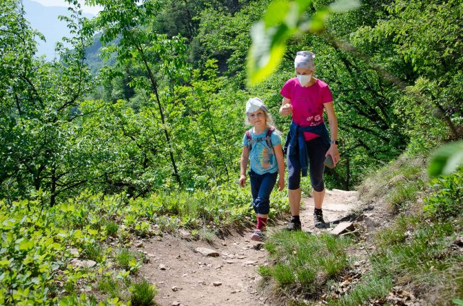 6er Steig, Maske, wandern