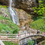 Cascata di Tret, Felixer Wasserfall, St. Felix, Tret, Wasserfall