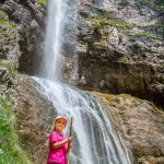 Anna, Cascata di Tret, Felixer Wasserfall, St. Felix, Tret, Wasserfall