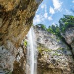 Cascata di Tret, Felixer Wasserfall, St. Felix, Tret, Wasserfall