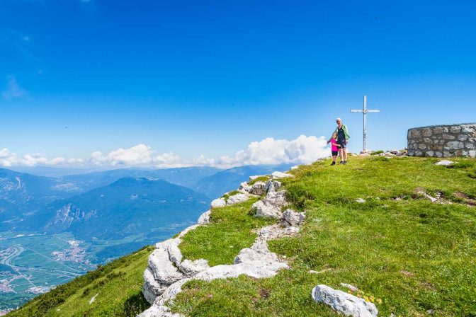 Monte Stivo Gipfelfoto