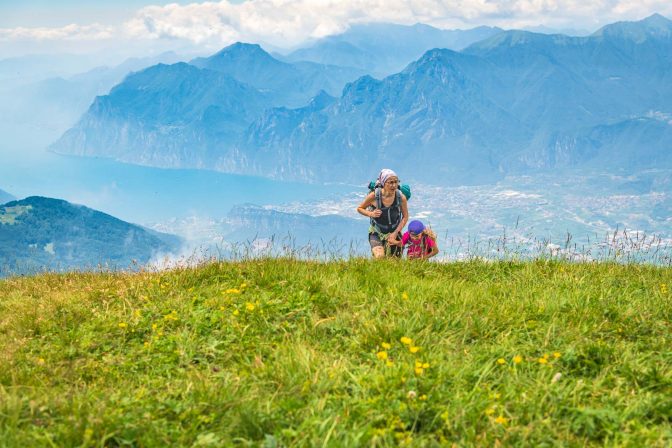 Anna, Anni, Gardasee, Monte Stivo, wandern