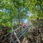 Rastenbachklamm, Treppe