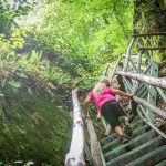 Rastenbachklamm, Treppe