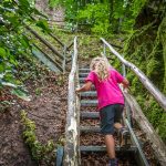 Rastenbachklamm, Treppe