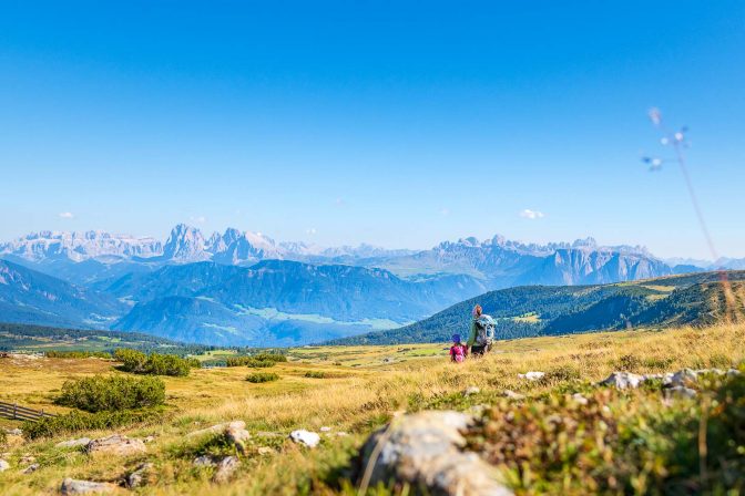 Dolomiten, Villanderer Alm, wandern