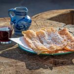 Eisacktaler Krapfen, Essen, Krapfen, Speise, Törggelen, Wein