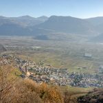 Ausblick Caposteig, Herbst, Tramin