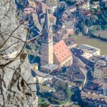 Ausblick Grauner Wand, Tramin, Vogelperspektive