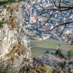 Ausblick Grauner Wand, Tramin, Vogelperspektive