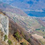 Ausblick Grauner Wand, Grauner Wände, Kalterer See