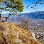 Ausblick Grauner Wand, Herbst, Tramin