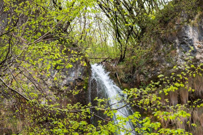 Wasserfall am Entiklarer Bach