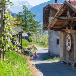 Bauernhaus, Garlweg, wandern