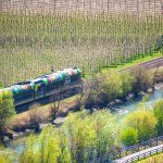 Verkehr, Vinschger Bahn, Zug