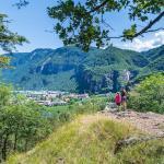 Auer, Ausblick, Castelfeder, Schwarzenbach, wandern, Wasserfall