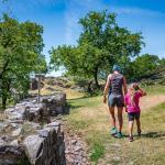 byzantinische Ringmauer, Castelfeder, Ringmauer, wandern