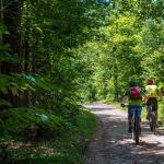 Montiggler Wald, Rad fahren