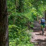 Montiggler Wald, Rad fahren