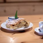 Apfelstrudel, Essen, Schliniger Alm, Speise, Strudel, Süßes