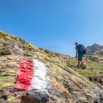 Bergsteigen, Markierung, Matscher Tal