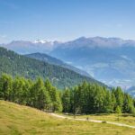 Mountainbiker, Prad, Rad fahren, Vinschgau, Weißkugel