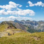 Berge, Schweiz, Wandergruppe