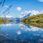 Alpen, Bergsee, Ortler, Ortlerblick, Ortlergruppe, Spiegelung, Vinschgau