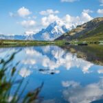 Alpen, Bergsee, Ortler, Ortlerblick, Ortlergruppe, Spiegelung, Vinschgau