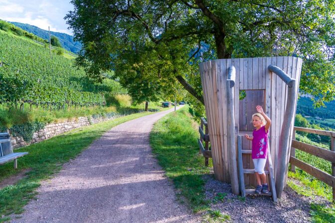 Die Zumm am Weinlehrpfad Blauburgunderweg