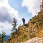 Baum, Himmel, Holz, Natur, Pflanze, Wolken, wandern