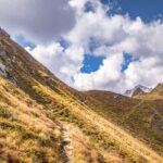 Berg, Himmel, Hochland, Kleines Tor, Klippe, Natur, Pfunderer Berge, Scharte, Wolken