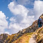 Bergsteigen, Himmel, Hochland, Natur, Pfunderer Berge, Wolken, wandern