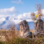 Bergschuh, Bergschuhe, Feld, Himmel, Landwirtschaft, Natur, Pflanze, Wolken, Zillertaler Alpen