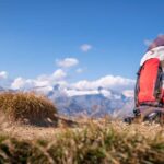 Himmel, Natur, Rucksack, Wolken